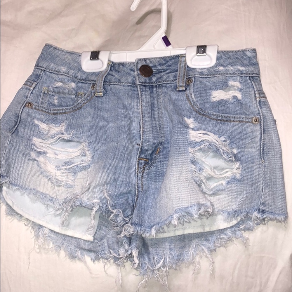 Jean shorts